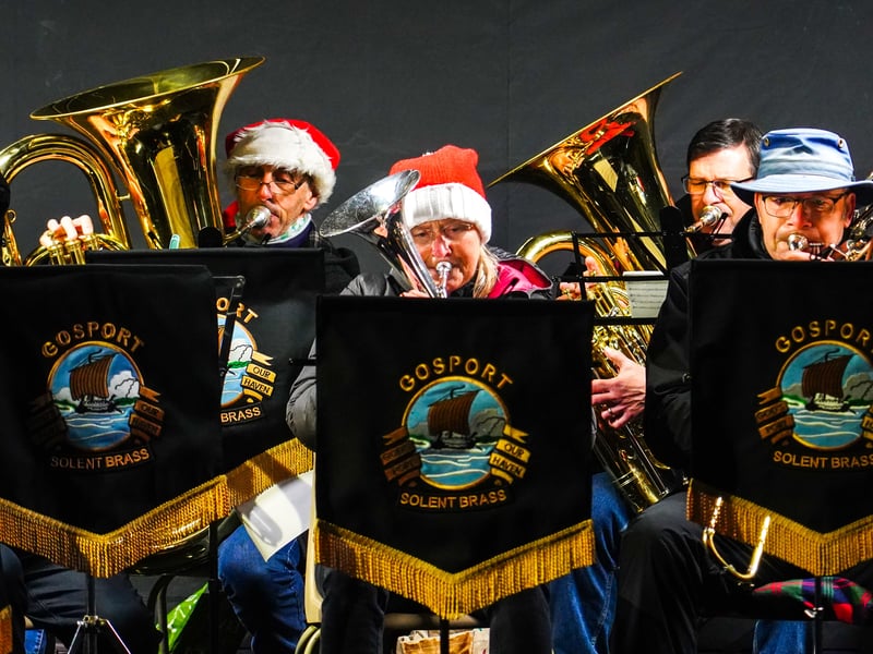 Lee-on-the-Solent Christmas light switch on in the high street. 

Picture: Alec Chapman