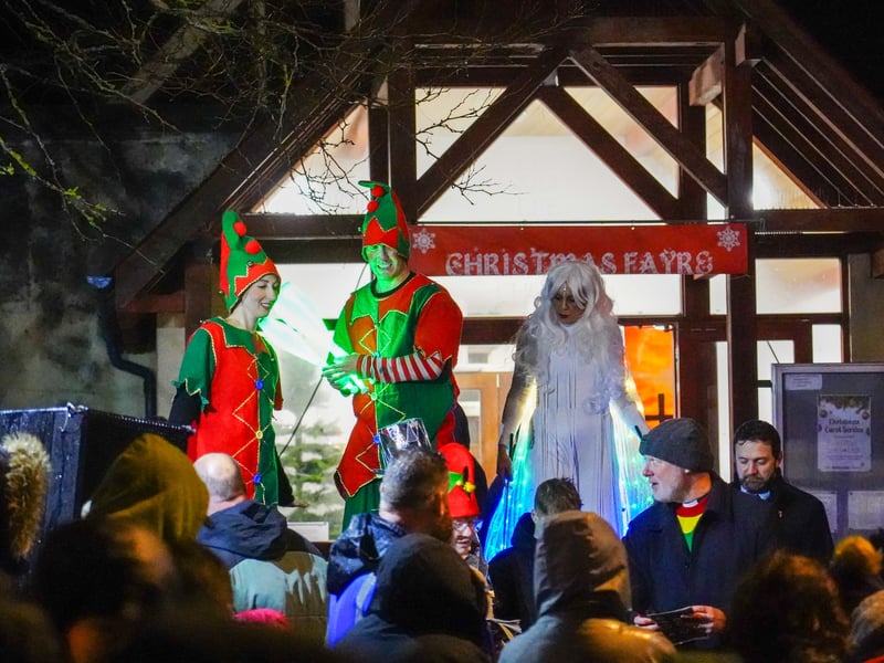 Lee-on-the-Solent Christmas light switch on in the high street. 

Picture: Alec Chapman