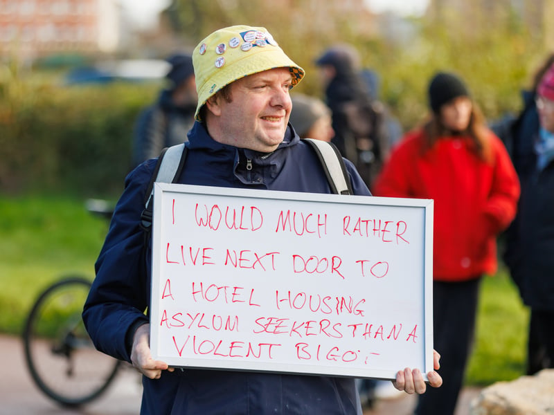 Anti-immigration group, South Coast Patriots, and anti-racism group, Stand Up To Racism, have both taken to the streets of Portsmouth in organised opposing marches. 


Picture:Marcin Jedrysiak