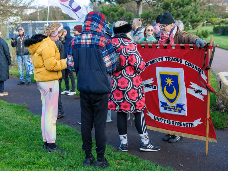 Anti-immigration group, South Coast Patriots, and anti-racism group, Stand Up To Racism, have both taken to the streets of Portsmouth in organised opposing marches. 


Picture:Marcin Jedrysiak