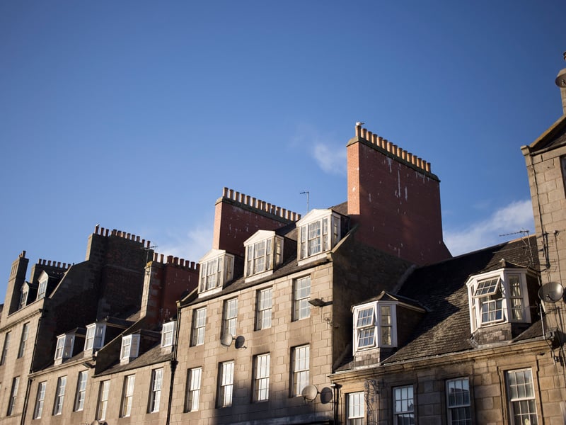 In Aberdeen City, life expectancy for women is 81.3 and life expectancy for men is 77.3