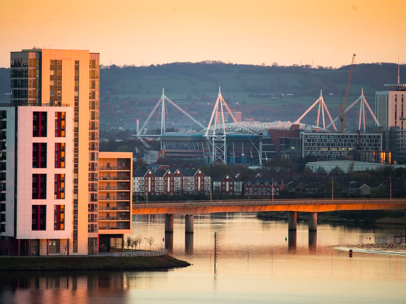 The buzzing Welsh capital has average house prices of £257,800. It has a reasonable 144 schools and a strong Green Space Index of 1.04. Crime is also lower than other cities on the list with a Crime Rate Index of 39.7. Health Care Index: 67.48. Air Quality Index: 56.