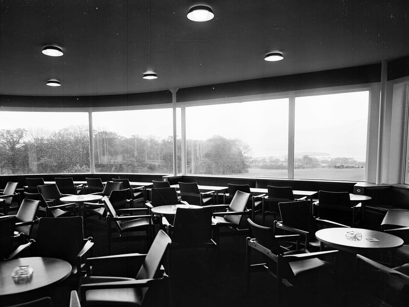 The new 19th Hole bar and smoke room at Bruntsfield Links Golf Club in November 1962.