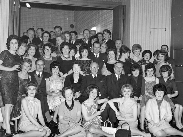 Scottish Gas Board Dance in the Bruntsfield Hotel in January 1964.