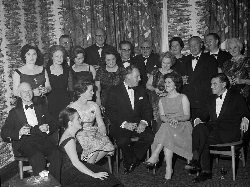 The Bruntsfield Allied Golf Club Annual Dinner and Prize Presentations in November 1964.