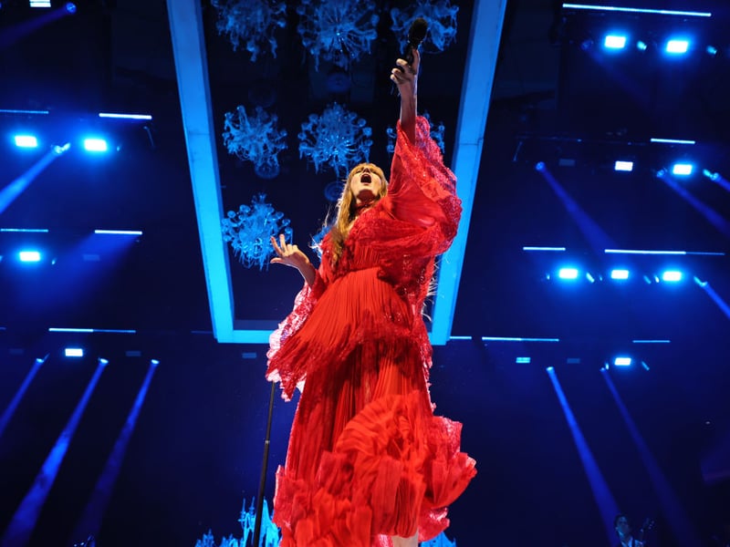 Florence and the Machine have critically and commercially successful new album out, 'Everybody Scream', and a European tour announced. They have a run of UK area gigs in February but will surely be ready for some outdoor concerts come August - they've already announced one in Edinburgh.