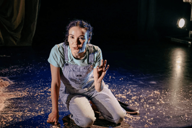 This intimate one-woman show offers a powerful and unique perspective on conflict. It takes a deep look at the realities of war, framed entirely through the innocent eyes of a child.