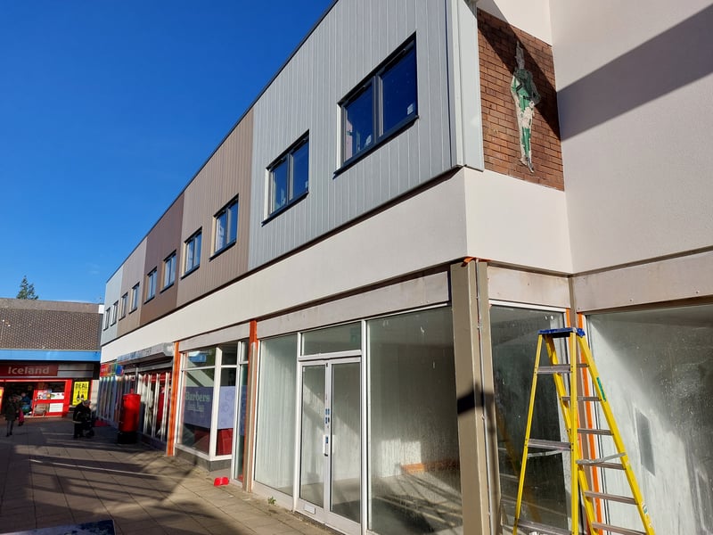 By November 2024 the first new shops had opened.