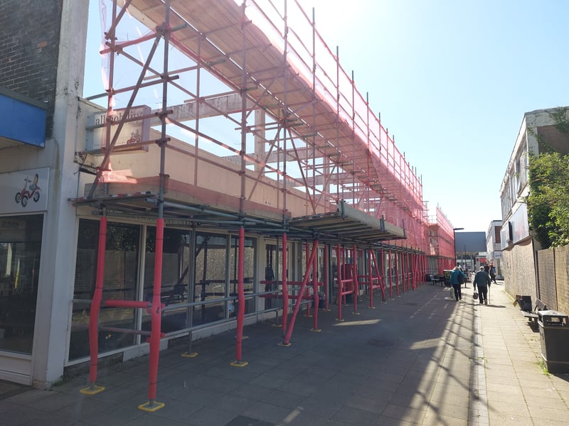 The view from Iceland as the work began in April 2024.