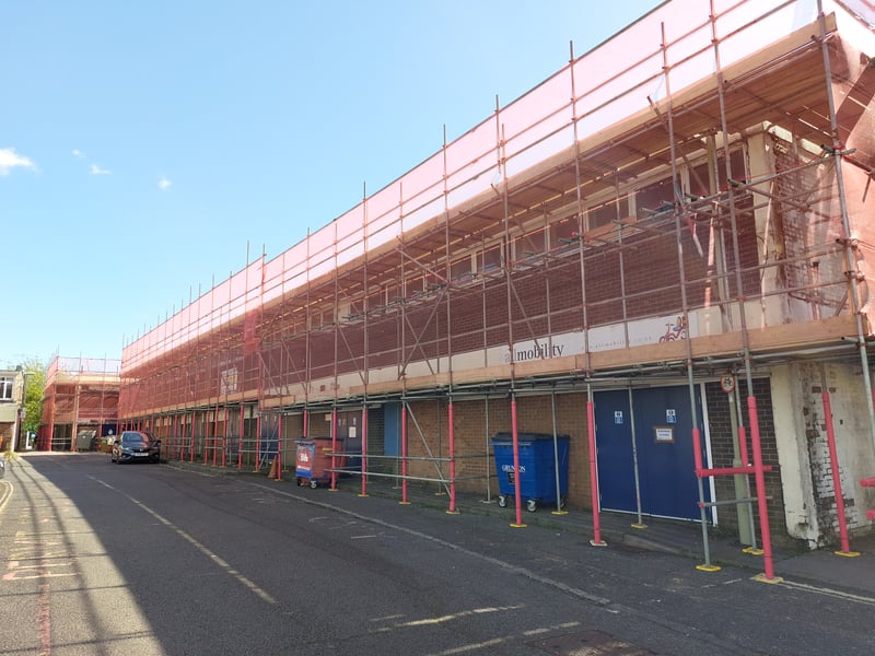 The view from Wellington Way car park in May 2024.