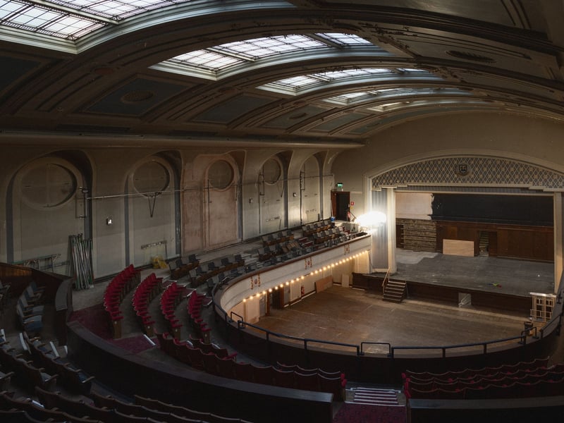 A £5 million contribution is proposed to the refurbishment of Leith Theatre, creating a new live music venue with a capacity of 1200. The theatre has not been in full-time use since 1983 and slowly fell into disrepair. Although it has hosted Festival and other events in recent years, the poor state of the building prevents it serving as a year-round venue.
The Leith Theatre Trust has been working on a £10m restoration scheme and the National Lottery Heritage Fund has recently committed £4.2 million.