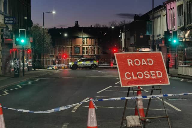 London Road on November 25, a day after the shooting