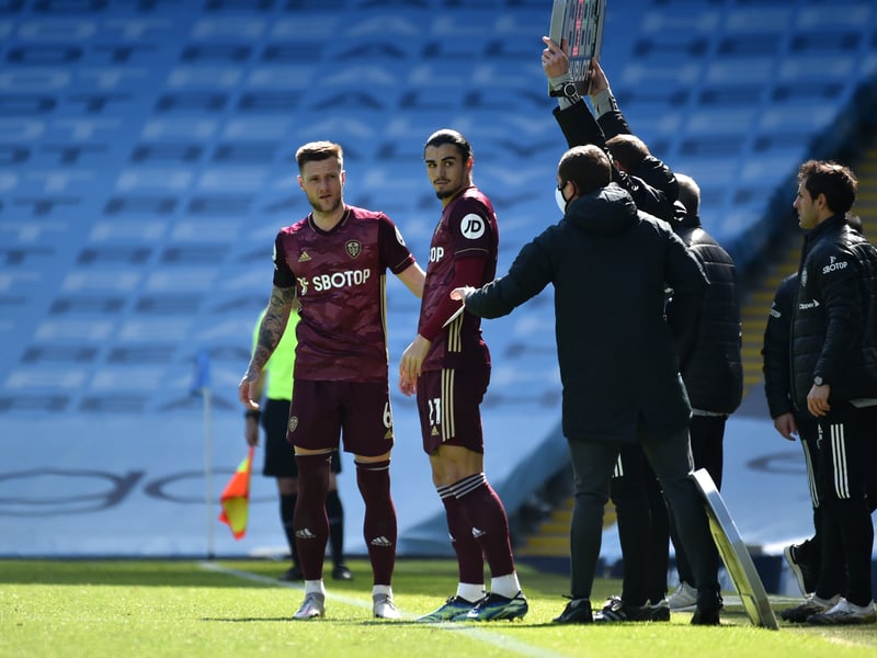 Replaced Bamford just before half-time and defended brilliantly. Grown into a key player at Leeds, regularly wearing the armband and winning a second Championship title in May. Likely to be the only player involved back in 2021 that plays again on Saturday, provided he keeps his starting place ahead of Jaka Bijol.