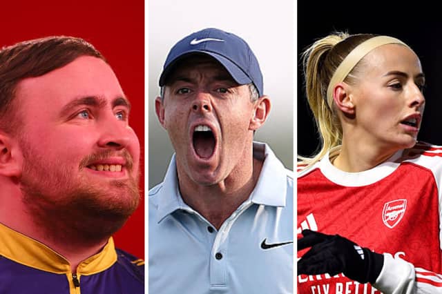 Three of the favourites for this year's SPOTY.