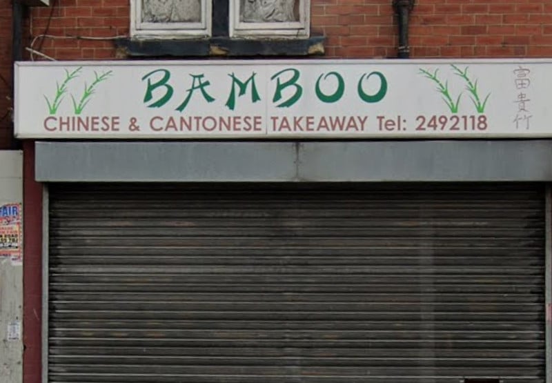 Bamboo Takeaway in Harehills Lane, Harehills, was rated two stars (improvement necessary) on November 4. 