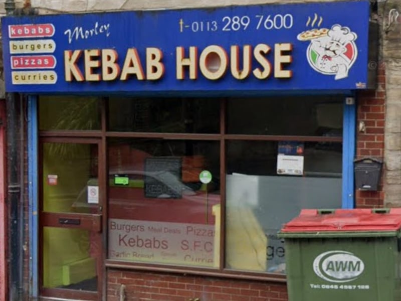 Morley Kebab House in Queen Street, Morley, was rated two stars (improvement necessary) on September 5.