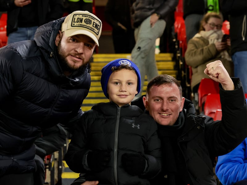 There were 1,309 Pompey fans who made the long-trip north to Bramall Lane as the Blues fell to a 3-0 defeat to Sheffield United.