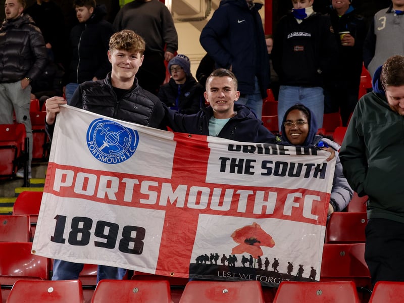 There were 1,309 Pompey fans who made the long-trip north to Bramall Lane as the Blues fell to a 3-0 defeat to Sheffield United.