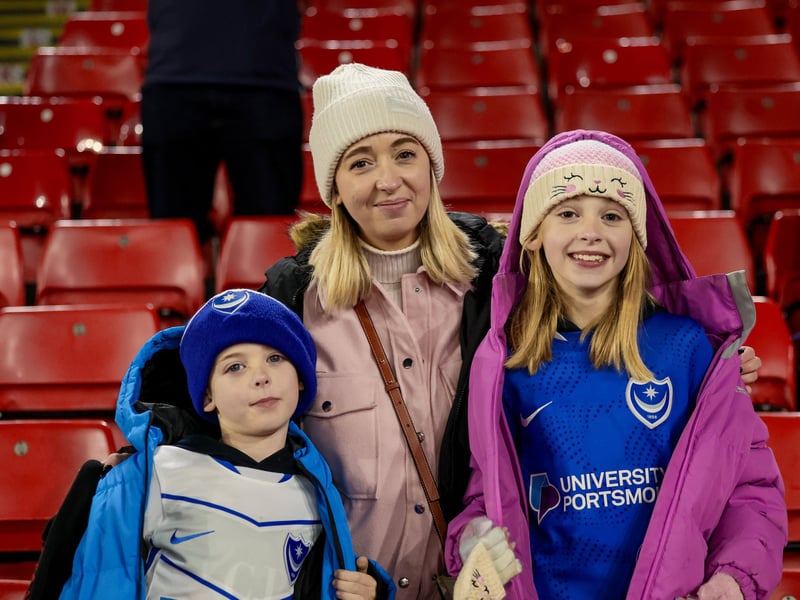 There were 1,309 Pompey fans who made the long-trip north to Bramall Lane as the Blues fell to a 3-0 defeat to Sheffield United.