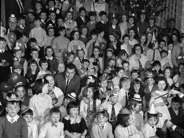 The Edinburgh Corporation Childrens Christmas Party in  Tollcross in December 1964.