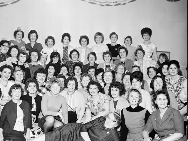 The Tollcross School Parents Association dance in December 1963.