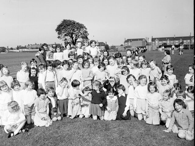 Tollcross School Sports Day in May 1963.