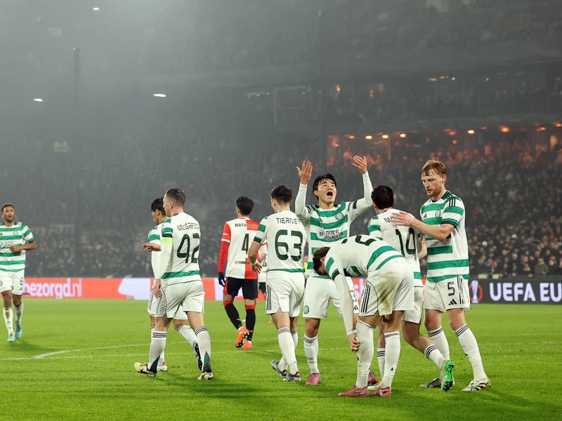 A surprise starter but the 23-year-old South Korean justified his selection with one of his best displays for Celtic. Scored the crucial equaliser with a brilliant finish and put in a power of work on the left wing before being replaced on 70 minutes. 8