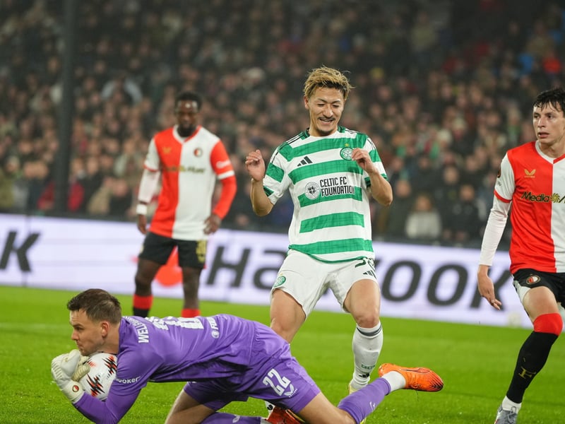 Back to the Maeda of last season with an electric performance. Created two goals - the first came from the Japanese pressing like a demon to block the goalkeeper, the second a clever reverse pass to Nygren. One loose pass in the first half that set Feyenoord on a counter attack was the only blotch. 8