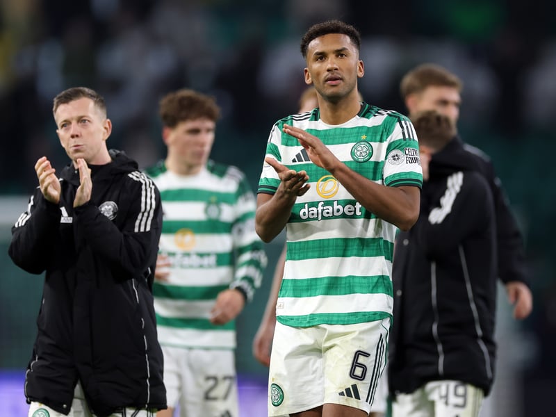 Made a superb block after 10 minutes only to embark on an ill-advised charge up the pitch that left him out of position for the Feyenoord opener. Defended solidly thereafter to help Celtic to a famous European away win. 7