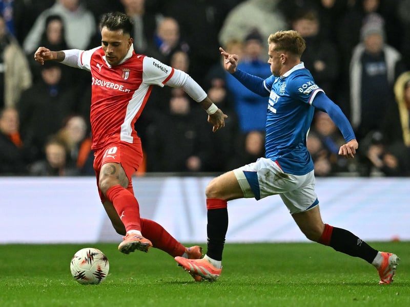 One of Rangers' stronger players. Plenty of energy and tried to keep the tempo up. Made way towards end. 6