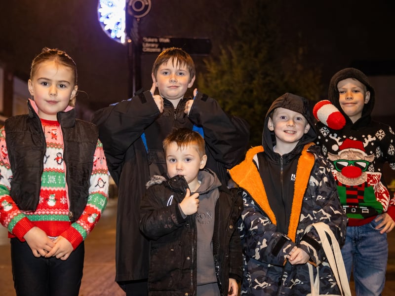  Friends from Waterlooville enjoying the Christmas light switch-on 