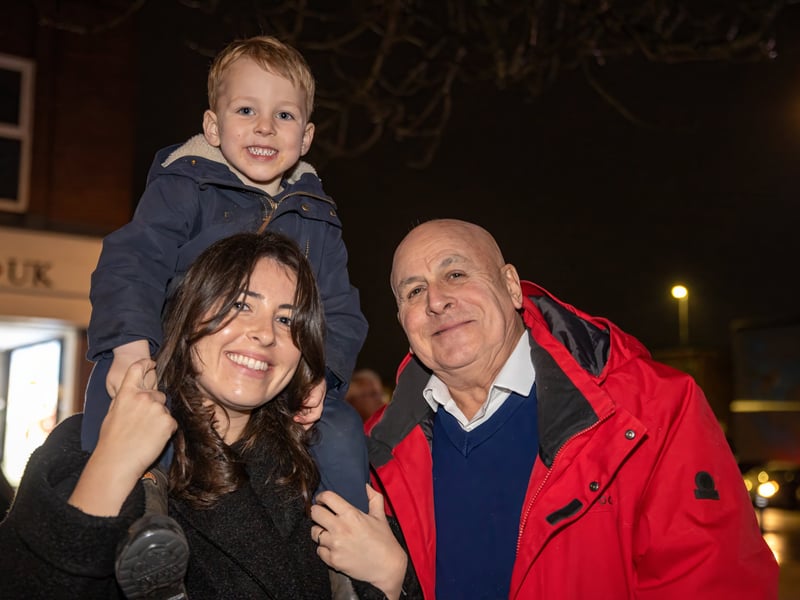 Danielle, with Elliott, 3, and Grandpa Chris.