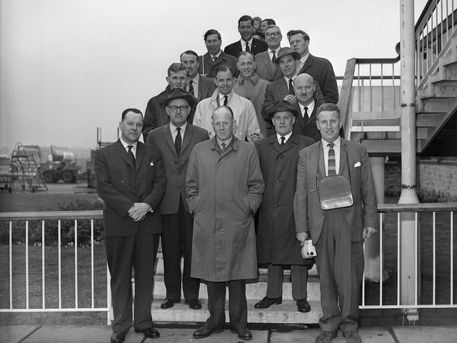 Members of Kirkcaldy & District Building Federation in June 1963.