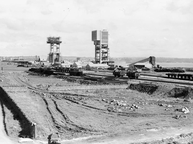 A new coal mine in Kirkcaldy in May 1958.