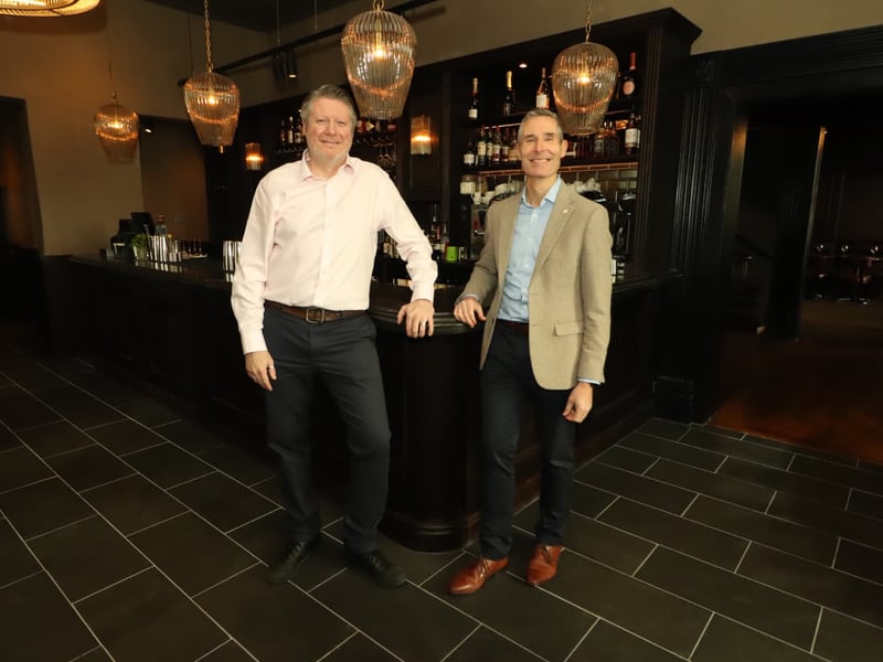 Miller & Carter has opened its doors in Eastern Road, Portsmouth, following a 'remarkable transformation'.
Pictured: (From left to right) Jay rossie, general manager, and John crayford, retail business manager.
Picture: Habibur Rahman