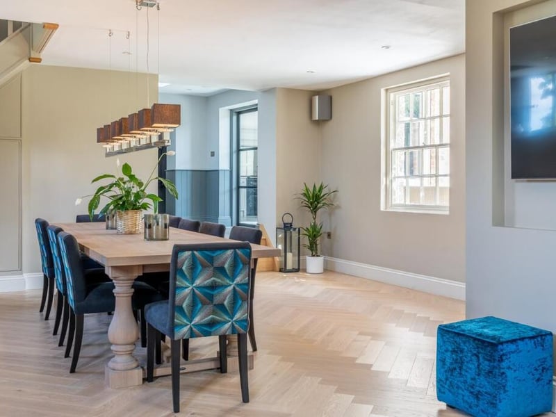 Dining area.