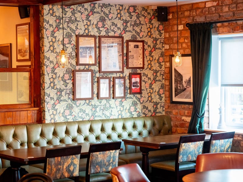 The newly updated bar area features large HD screens to keep guests entertained with all the latest sports action.