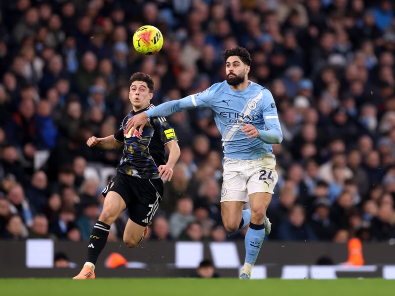5 - His pace was a factor and helped create a shooting chance for Nmecha. Didn't get to do too much more attacking.