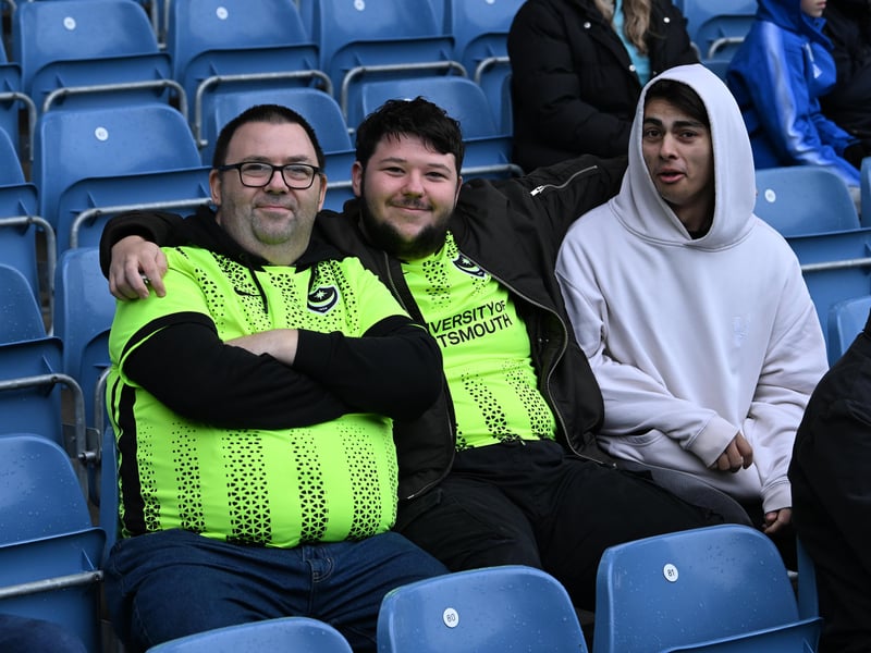 20,388 supporters were in attendance at Fratton on Saturday as Pompey fell to a 1-0 defeat to Bristol City.