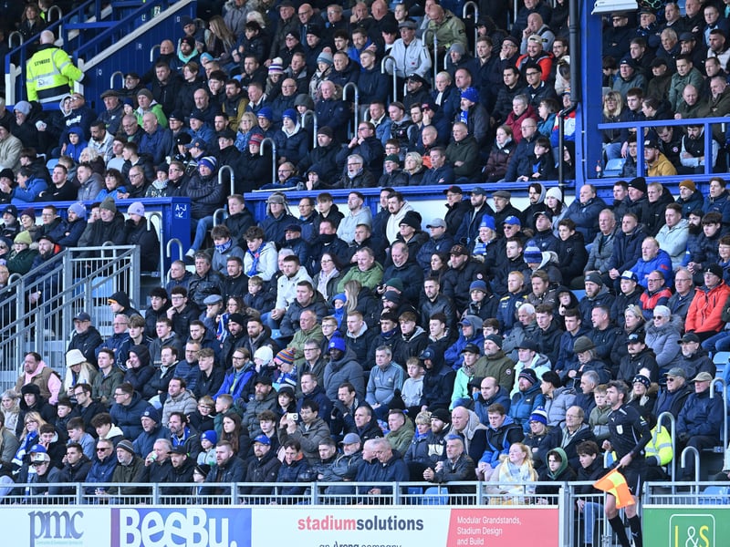 20,388 supporters were in attendance at Fratton on Saturday as Pompey fell to a 1-0 defeat to Bristol City.
