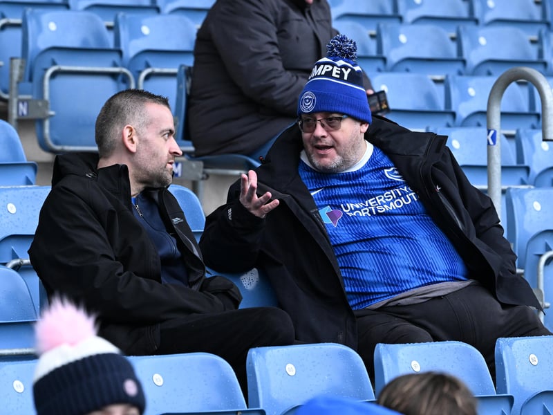 20,388 supporters were in attendance at Fratton on Saturday as Pompey fell to a 1-0 defeat to Bristol City.