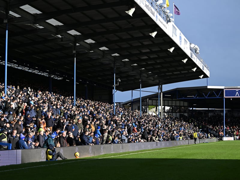20,388 supporters were in attendance at Fratton on Saturday as Pompey fell to a 1-0 defeat to Bristol City.