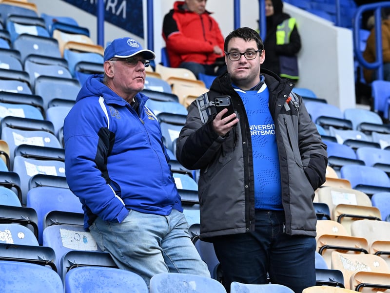 20,388 supporters were in attendance at Fratton on Saturday as Pompey fell to a 1-0 defeat to Bristol City.
