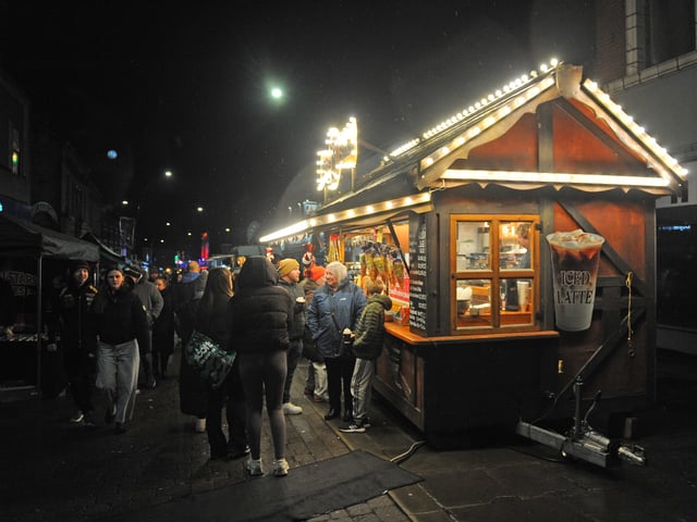 Stalls doing a decent trade for the switch-on.