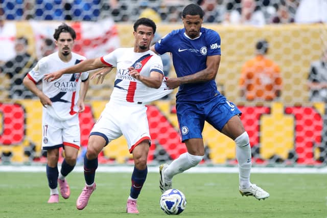 Chelsea's England international centre-back Colwill remains on the comeback trail following surgery on an ACL injury in the summer.