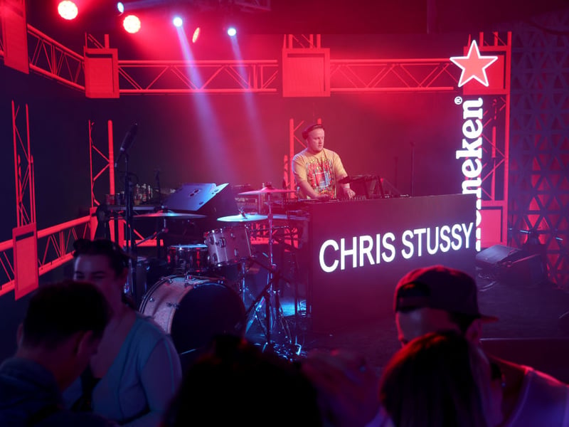 Also on the decks at Reading and Leeds will be DJ Chris Stussy.