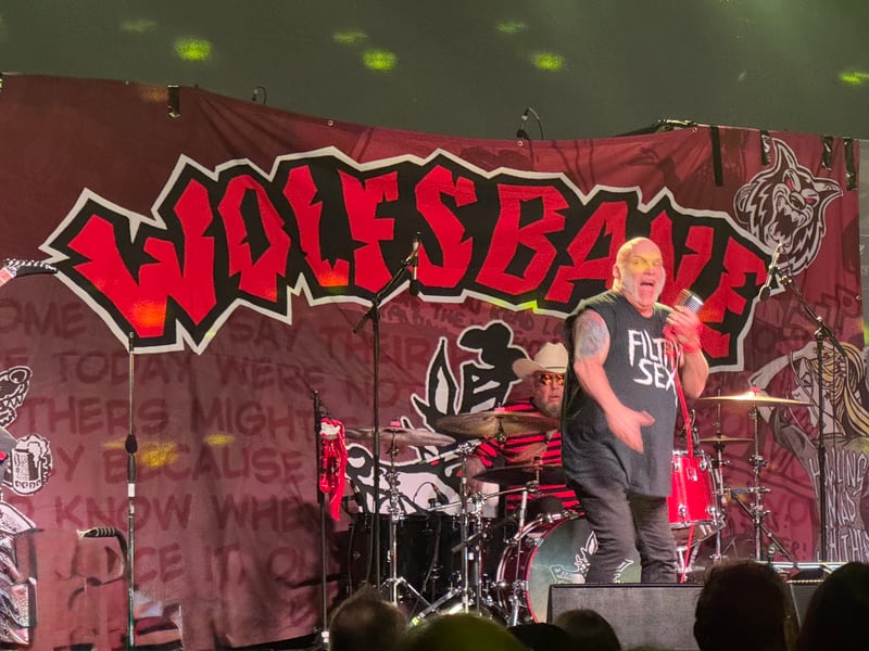 Wolfsbane played to a packed Barrowlands - with plenty of fans turning up early to see them.