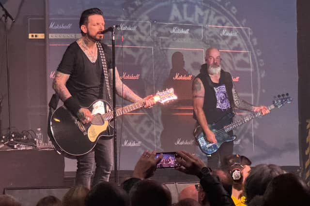 The Almighty played the Barrowlands at the weekend.