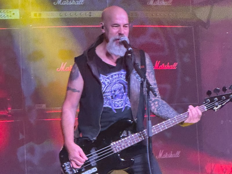 The Almighty played a 20 song set.