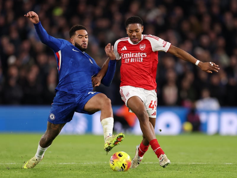 The 19-year-old left-back has started 13 league games with 12 sub appearances. A regular in Europe and the Carabao Cup with Fratton a likely stage for him amid a frantic Gunners schedule.